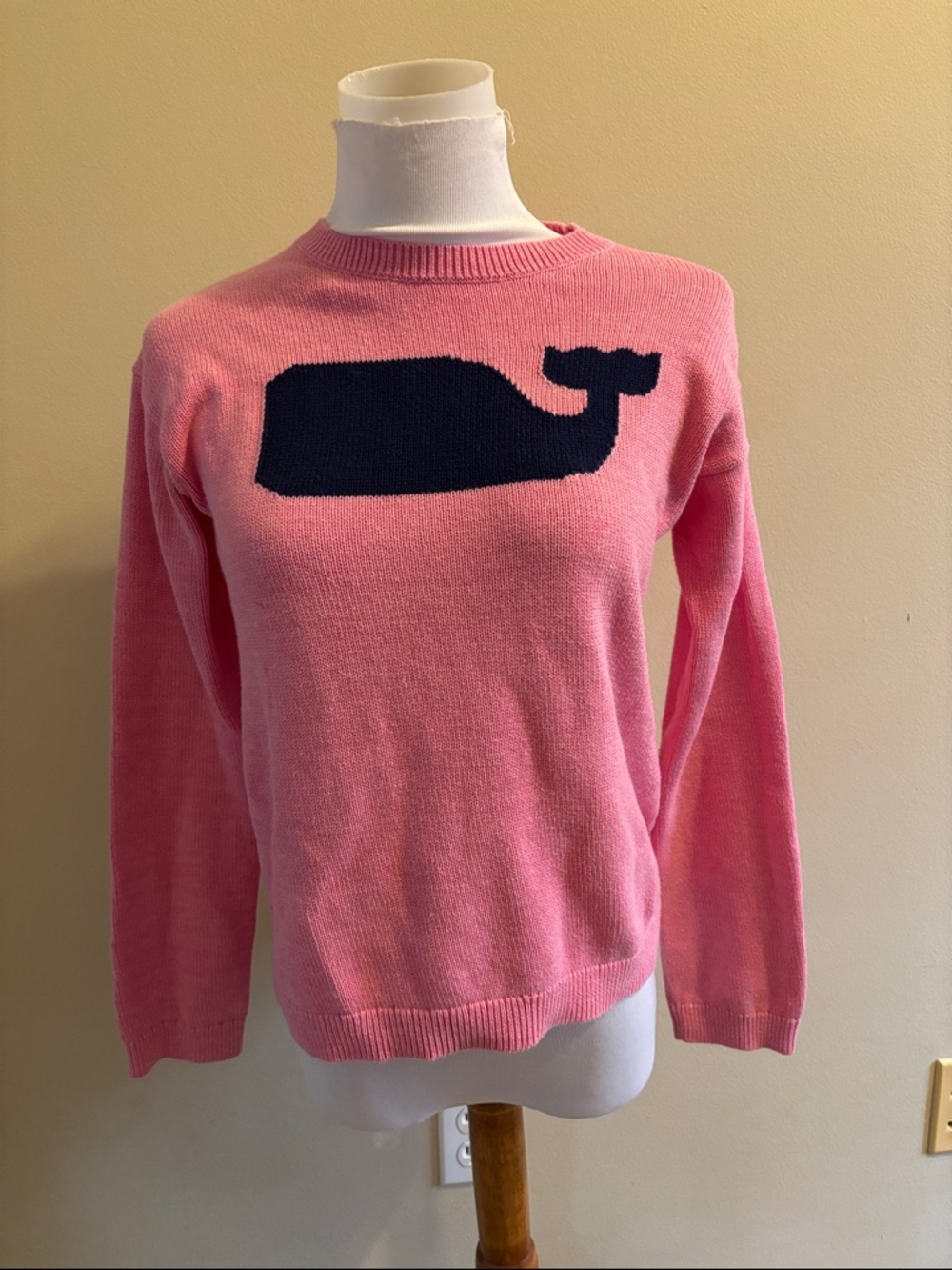 Pink vineyard vines Crewneck Sweater